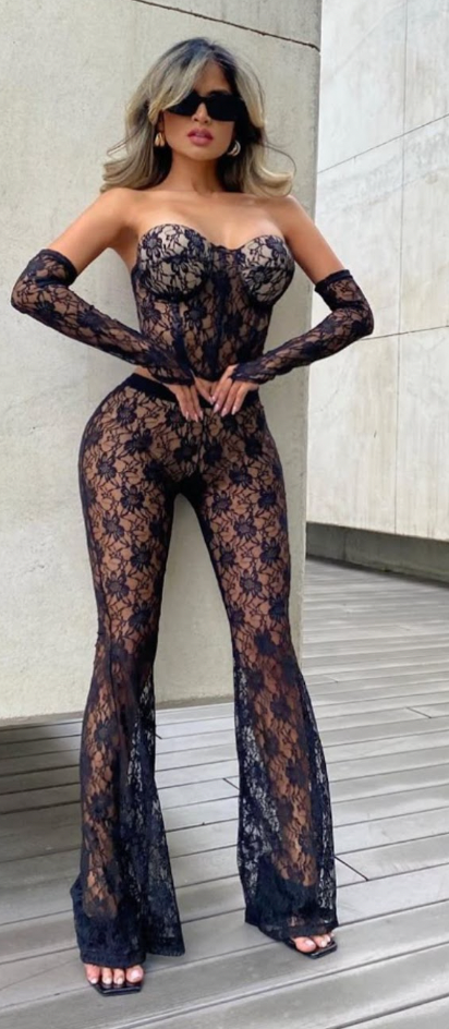 All in lace set